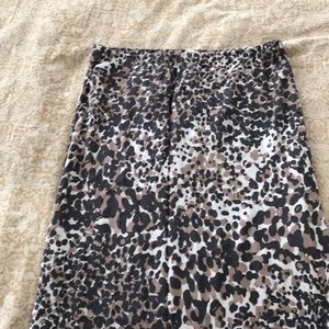 Lovestitch leopard print skirt